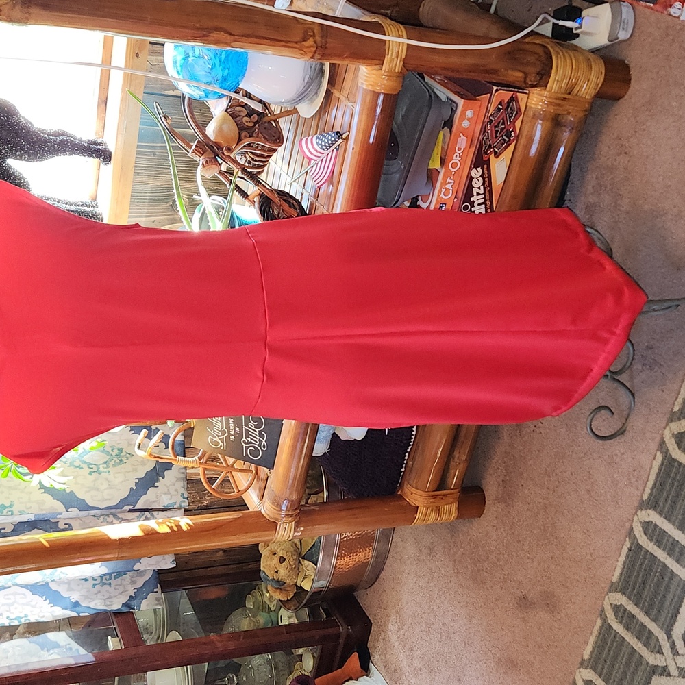 Red Stylish Dress - Picture 5 of 7